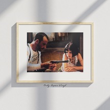 Jean Reno & Natalie Portman, Leon: The Professional 20x30 Cm Boyu
