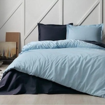 Özdilek Çift Kişilik Ranforce Nev Takımı Colormix Aqua Lacivert Renkli