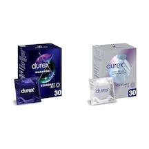 Maraton Geciktiricili 30'lu Prezervatif Ve Durex Yok Ötesi Ultra Kaygan İnce Prezervatif 30'lu
