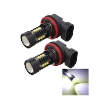 Sones 2 Adet Mz 10w 1080 Lm 5500k H8/h11 12 Xb-d Led Araba Ön Sis Lambası Otomatik Gündüz Farları, Dc 12-24v Beyaz Işık