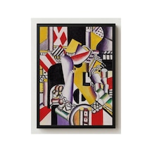 Modern Sanat Léger Bitki Çayı Demliği Çerçevesiz Poster 21x30 Cm A4 Tablo Modern Sanat Ekspresyonizm