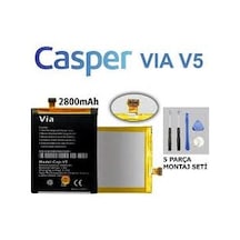 Casper Via V5 Batarya Pil + Tamir Seti