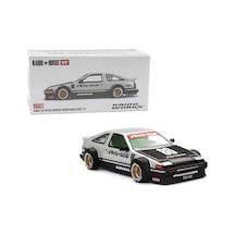 Kaido House Mini Gt Khmg218 Toyota Sprinter Trueno Ae86 Kaido Street V2 1:64 Model Araba Beyaz