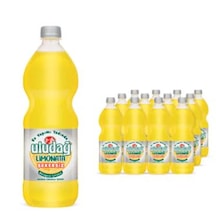 Uludağ Limonata Şekersiz 12 x 1 L
