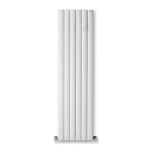 1500 x 475mm Lilac Yüksek Isı Kapasiteli Dekoratif Dikey Beyaz Alüminyum Radyatör