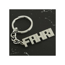 Fahri İsimli Anahtarlık Gümüş