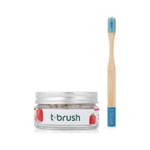 Tbrush Çocuk Doğal Diş Bakım Seti - Mavi