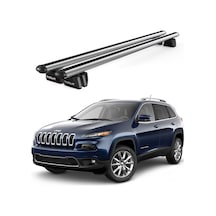Pençe Jeep Cherokee 2014-2023 Uyumlu Gri Ara Atkı 109cm Port Bagaj Tavan Barı