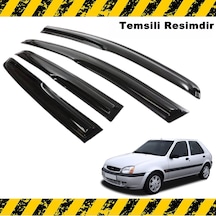 Ford Fiesta Mügen Cam Rüzgarlığı 1990 - 2002 Arası 4 Lü Set N11.5387