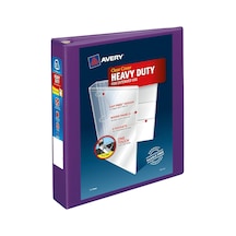 Heavy-duty View 3 Halkalı Defter, 3,8 Cm, One Touch Ezd Halkalar, 1 Lila Klasör 79774