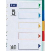 Kraf Separatör 5 Renk 1005r
