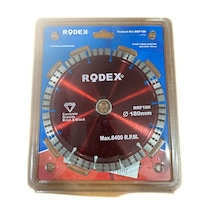 Rodex Lazer Kaynaklı Turbo Elmas Kesme Diski 180 Mm Rrf180