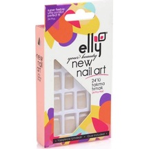 ELLY NAİL0074 TAKMA TIRNAK 24LÜ