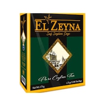 El Zeyna Saf Seylan Süzme Poşet Çayı 100 x 1.75 G