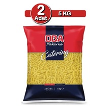 Oba Fiyonk Makarna 5 Kg X 2 Adet Ev Tipi Çoklu Paket