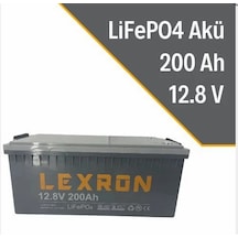 LEXRON 200AH 12.8V LİTYUM AKÜ LiFePO4