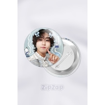 Han Stray Kids Kpop Çanta Süsü Rozet İğneli Buton Rozet Seti 1 Adet Tekli