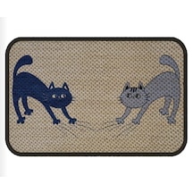 Fine Cat Desenli Kedi Tırmalama Paspası 60 x 40 CM