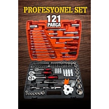 Moonshop Profesyonel 121 Parça Lokma Takımı 1/2-1/4-3/8 Takım Set