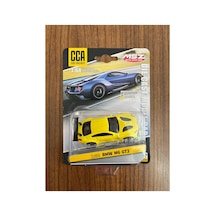 1/64 Bmw M6 Gt3 Sarı - Diecast Metal Oyuncak Araba