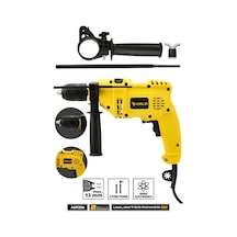 Assur ASR206-02-01 500W 13MM Elektrikli Matkap Sarı