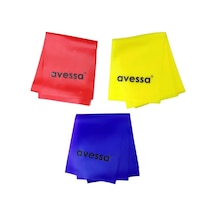 Avessa Ce-500 Set Latex Pilates Lastiği Egzersiz Lastiği 3lü Çok Renkli