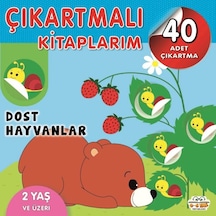 Çıkartmalı Kitaplarım-dost Hayvanlar