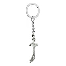 İşlemeli Zülfikar Kılıcı Figürlü Metal Anahtarlık Unisex Tasarım, Manevi Ve Özel Aksesuar