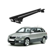 Venüs Skoda Fabia Scout Sw 2009-2014 Uyumlu Siyah Ara Atkı Port Bagaj Tavan Barı