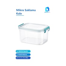 Mikro Saklama Kabı 1600 Ml Çok Renkli 17 X 13 X 10 Cm