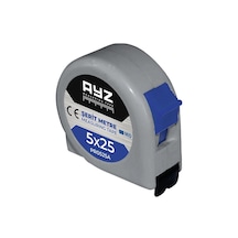 Ayz 5x25 Gri Şerit Metre