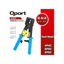 Qport Q-pen6 Rj11,rj12,rj45 Yeni Nesil Pense