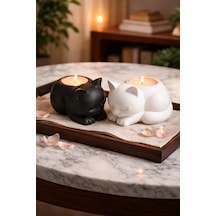 Beach Deniz Kabuğu Tealight Mumluk 2 Li Set
