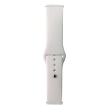 Galaxy   Uyumlu  Watch 46mm Band Serisi 22mm Klasik Kordon Silikon Strap Kayış-beyaz
