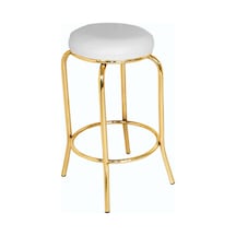 Bar Taburesi Gold - Beyaz Çok Renkli