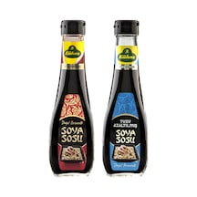 Kühne Soya Sosu 250 Ml Ve Tuzu Azaltılmış Soya Sosu 250 Ml 2 Li Set
