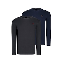 İkili Set T8588 Dewberry Yuvarlak Yaka Erkek Sweatshırt-siyah-lacivert Siyah-lacivert İkili Set T8588 Dewberry Yuvarlak Yaka Erkek Sweatshırt-siyah-lacivert Siyah-lacivert