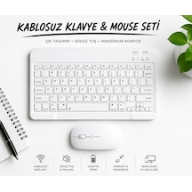 Klavye & Mouse Seti Akıllı Cihazlar İçin Mükemmel Uyum Windows Android Apple Uyumlu iOS Diğer