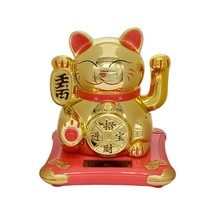 Maneki Neko El Sallayan Şans Kedisi Solar Güneş Enerjili No.5 Alk2935