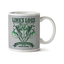 Zelda Links Logs Tree Removal Services İki Tarafı Baskılı Kupa Bardak Çok Renkli