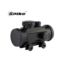 1x30mm Taktik Kapalı Reflex Red Dot Nişangâh Geniş Görüş Açısı, Kırmızı Renk Nokta 11mm Çok Renkli