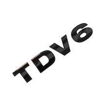 Tdv6 Parlak Siyah Yazı
