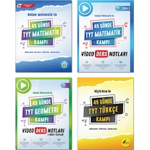 49 Günde TYT Kamp Kitapları 4'lü Set