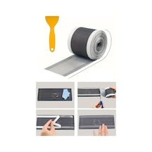 Portatif Tasarım Kesilebilir Gider Süzgeci Ve Sineklik Tamir Kiti 12 Cm 4 Metre Metal Diğer