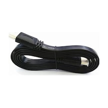9549 0.3 Metre Yassı Flat Slim Hdmi Kablo Uyumlu 4k Full Hd 4k 60hz 2.0 Uyumlu 4k 60p Çözünürlük Uyumlu 18 Gbps Veri Aktarım Hızı, Ethernet Kanallı