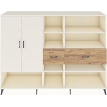 Hyperion Dolap 10 Raflı 2 Çekmeceli 2 Kapaklı 220x44x163 Aytaşı-aytaşı/çam Aytası/atlas Çam - Aytası