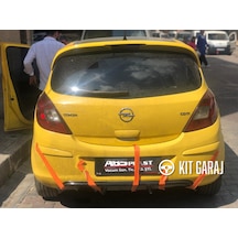 Kit Garaj Corsa D Difüzör Kapalı Plastik Boyalı