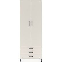 Arges Dolap 5 Raflı 3 Çekmeceli 2 Kapaklı 88x30x243 Aytaşı-ay... Aytaşı