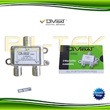 Divisat 1 Giriş 2 Çıkış 1/2 Splitter 5-2400