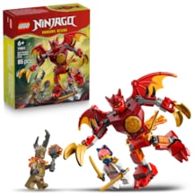 LEGO®  NINJAGO® Kai’nin Ejderha Robotu Savaş Paketi 71851 - 6 Yaş ve Üzeri Çocuklar için Yaratıcı Oyuncak Yapım Seti (85 Parça)